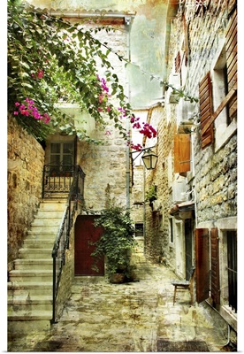 Courtyard Of Old Croatia
