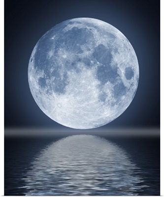 Full Moon With Water