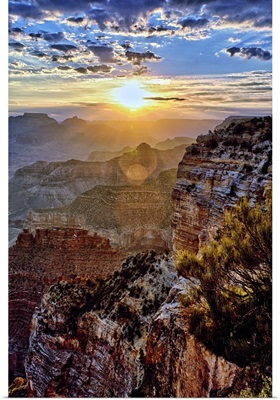 Grand Canyon At Sunrise