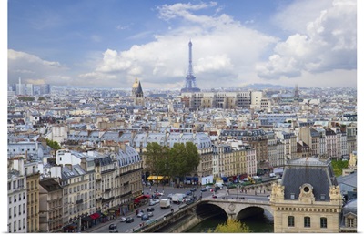 Skyline Of Paris, France
