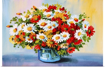Still Life, A Bouquet Of Flowers