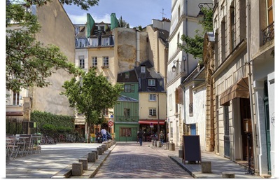 Traditional Parisian Street