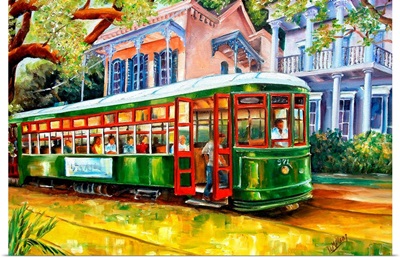 Streetcar in the Garden District