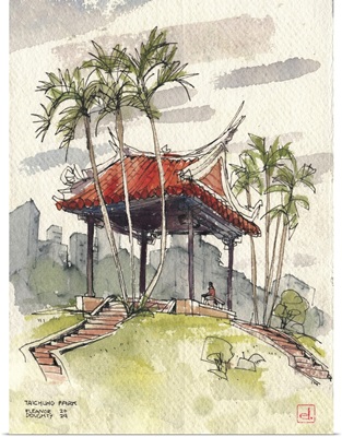 Taichung Park Pagoda, Taiwan