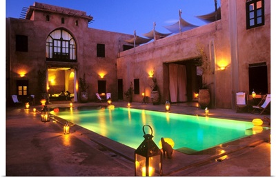 Africa, Morocco, Al-Magreb, Marrakech, Caravan Serai Hotel