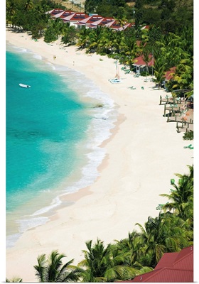 Antigua and Barbuda, Antigua, The beach of the Galley Bay Resort at Galley Bay