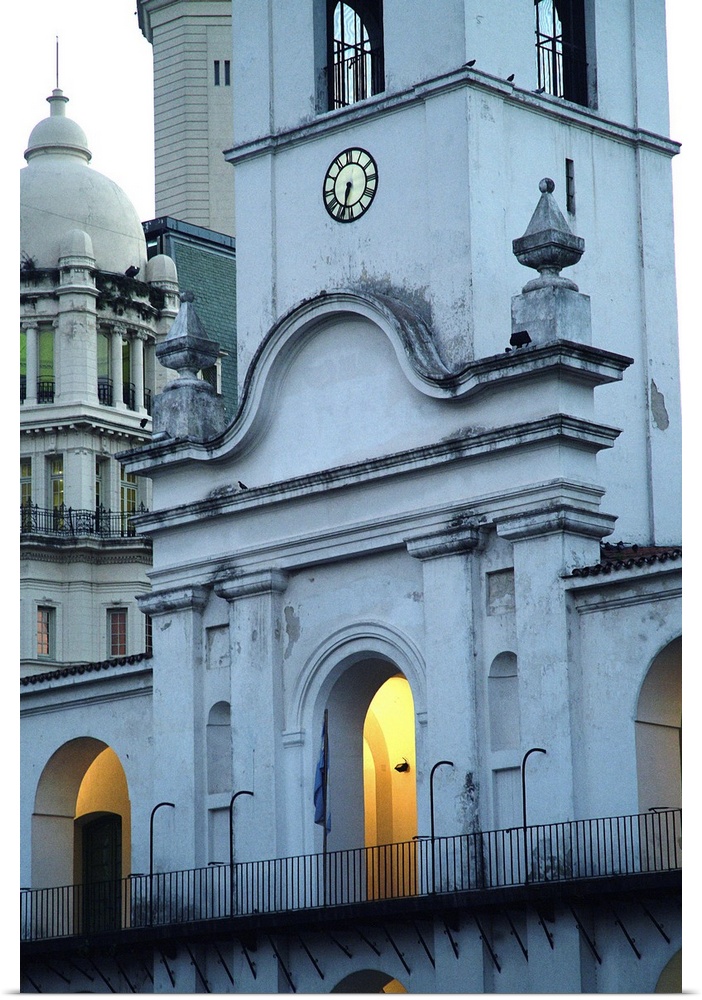 Argentina, Buenos Aires, Buenos Aires, Plaza de Mayo, Clock tower
