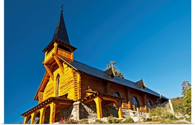 Argentina, Patagonia, Bariloche, San Eduardo chapel
