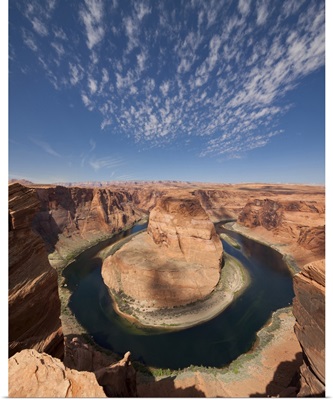 Arizona, Page, Horseshoe Bend Canyon from the view point