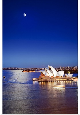 Australia, New South Wales, Sydney Opera House, Sydney Harbour Bridge