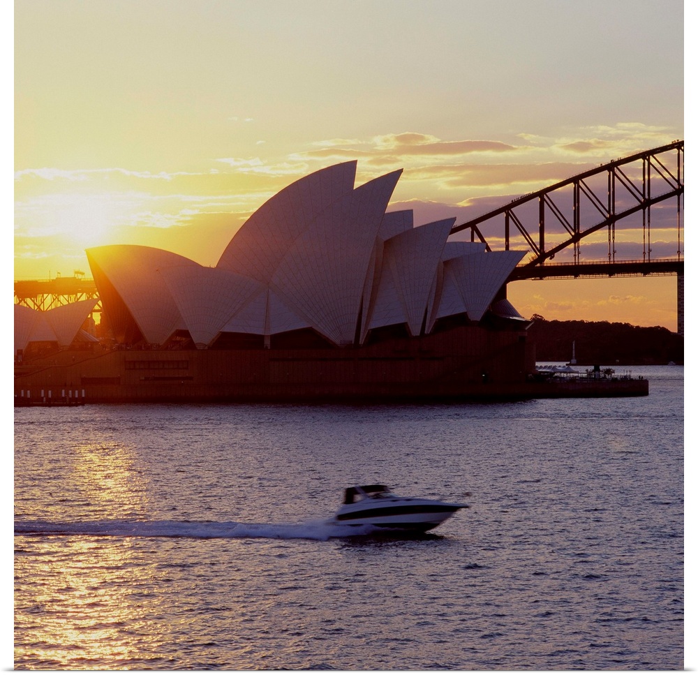 Australia, New South Wales, Sydney, Sydney Opera House and Harbour Bridge