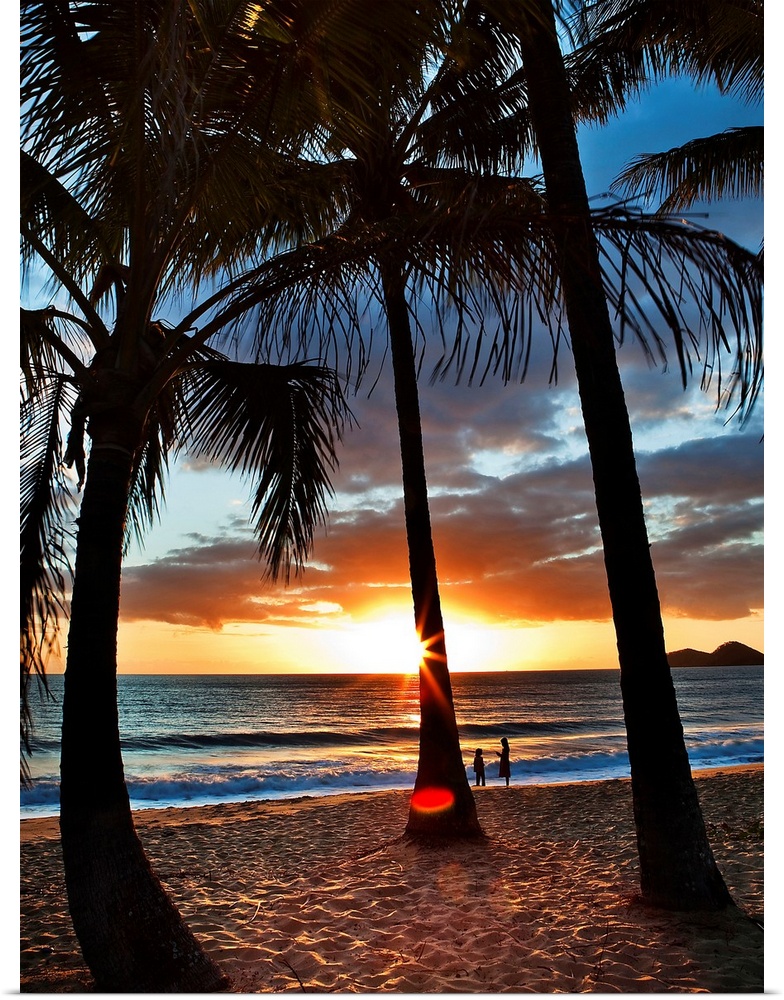 Australia, Queensland, Oceania, Cairns, Sunrise on Ellis Beach