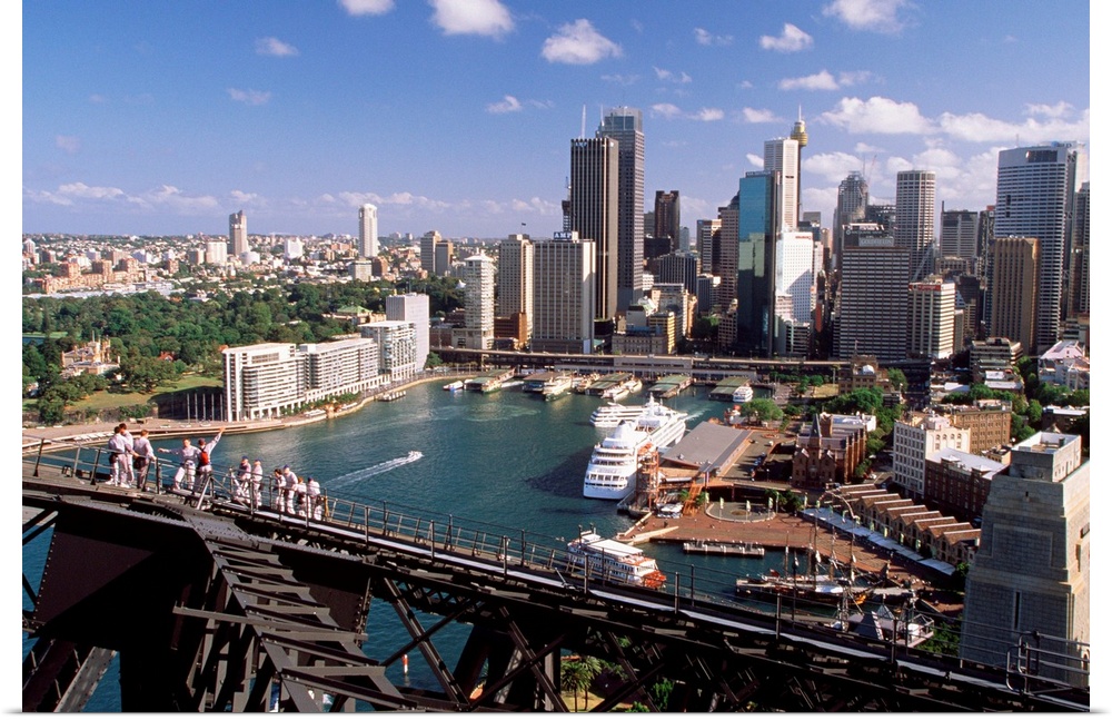 Australia, New South Wales, Sydney, Sydney Harbour Bridge, bridgeclimb