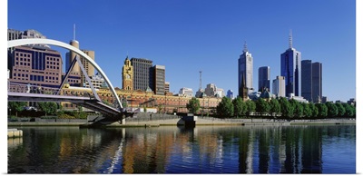 Australia, Victoria, Melbourne, View of the city