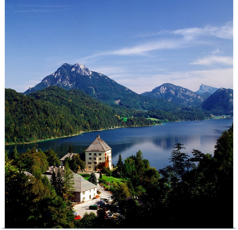 Austria, Salzburg, Salzkammergut, Fuschlsee lake
