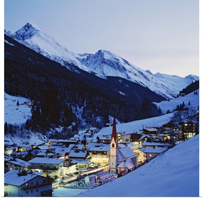 Austria, Tyrol, Alps, Central Europe, Zillertal valley, Lanersbach village