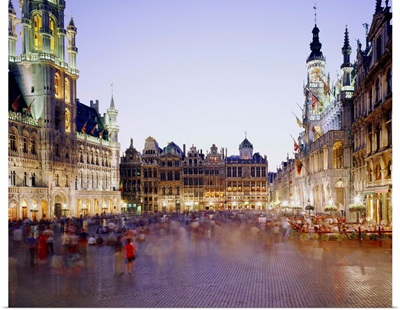 Belgium, Brussels, Grand Place, the old market square
