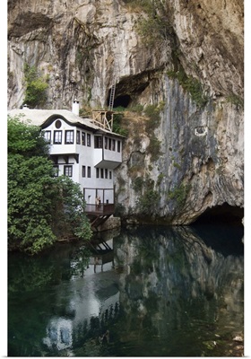 Bosnia and Herzegovina, Balkans, Mostar, Blagaj tekija, dervish monastery