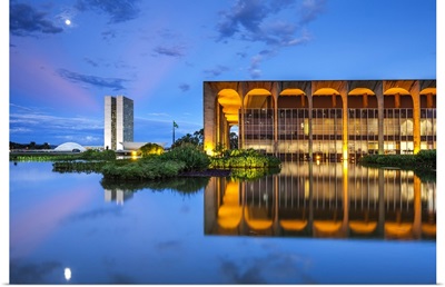 Brazil, National Congress building and Itamaraty Palace