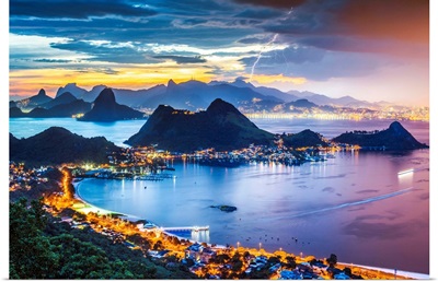 Brazil, Rio de Janeiro, Niteroi, View of Niteroi, Rio de Janeiro