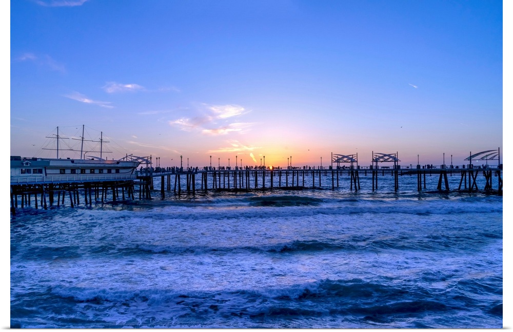 California, Los Angeles County, Fisherman's Wharf, Redondo Beach, Pier.