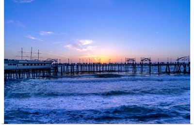 California, Los Angeles County, Fisherman's Wharf, Redondo Beach, Pier