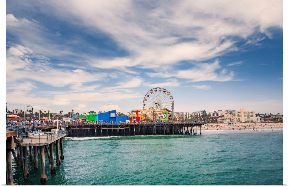 California, Los Angeles County, Santa Monica Pier.