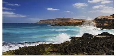 Cape Verde, Boa Vista, Atlantic ocean, View of Punta de Rincao