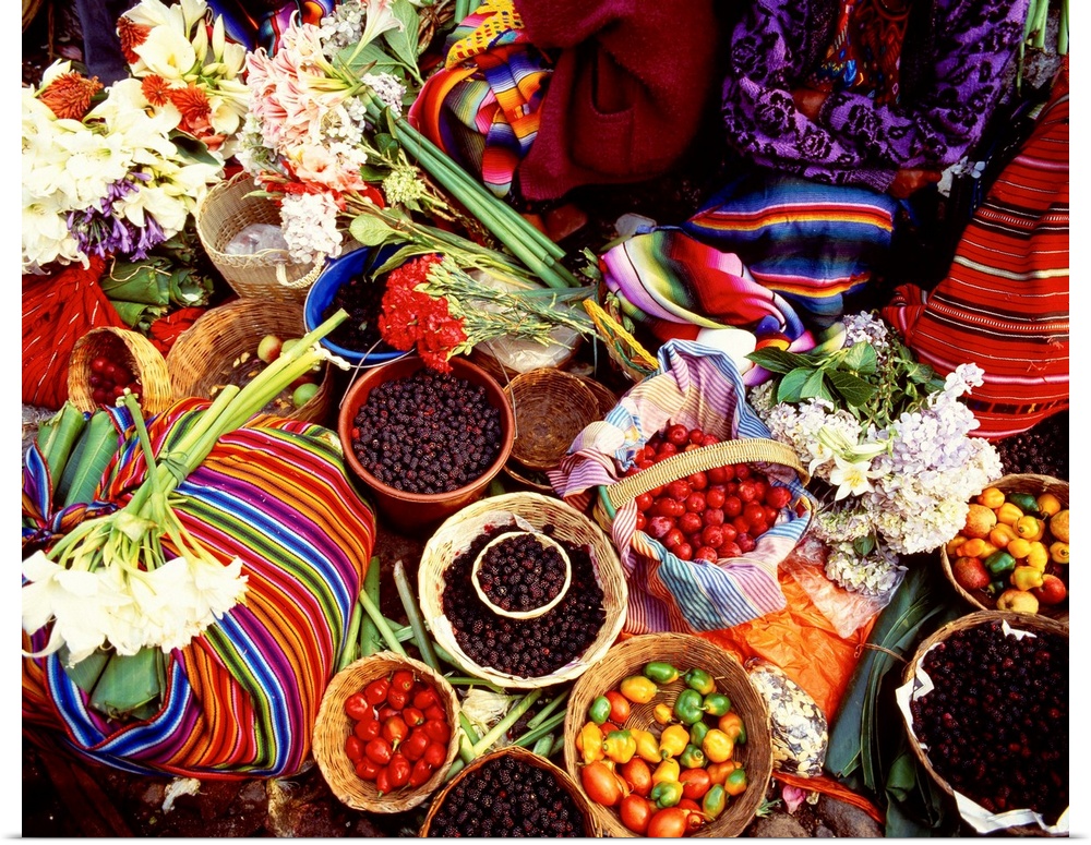 Central America, Guatemala, Chichicastenango, Thursday street market