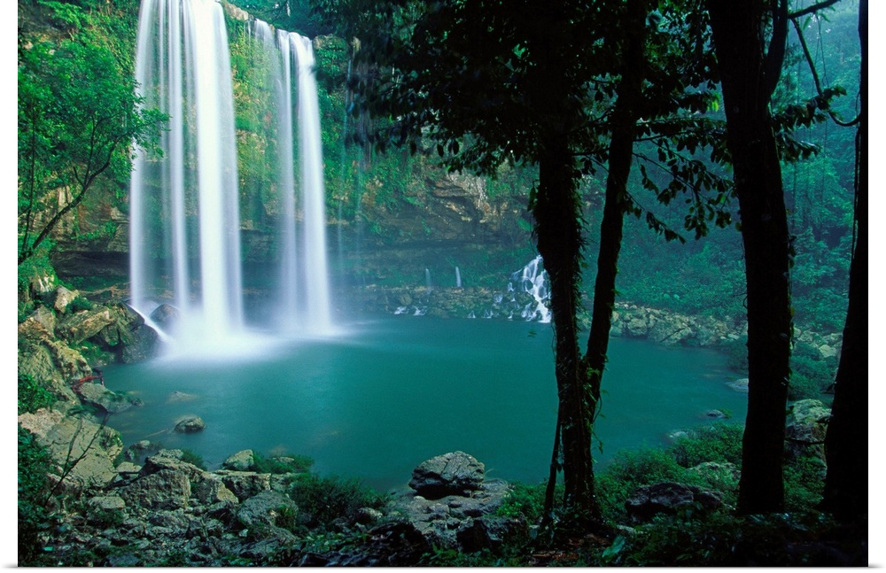Mexico, M..xico, Chiapas, Misol-Ha waterfall