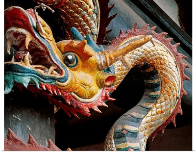 China, Sichuan, Emei Shan (holy mount), dragon