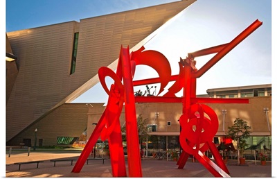 Colorado, Denver, Denver Civic Center, Denver Art Museum, Acoma Plaza