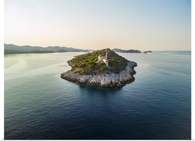 Croatia, Dalmatia, Kornati Islands, Telascica Nature Park, The Sestrice Lighthouse