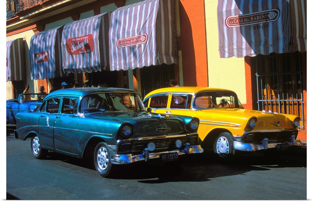 Cuba, Caribbean, Havana, Vintage cars