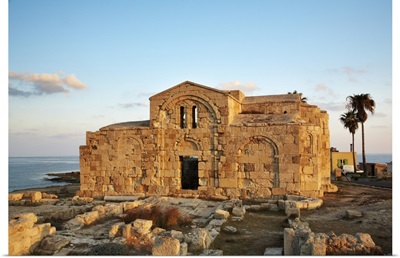 Cyprus, Northern Cyprus, Kirpasa, Ruins of Agios Filon church, Dipkarpaz