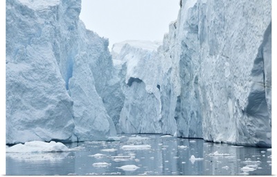 Denmark, Greenland, Ilulissat, Iceberg In Disko Bay