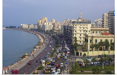 Egypt, North Coast, Alexandria, The Corniche
