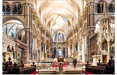 England, Kent, Canterbury, Canterbury Cathedral, Interior