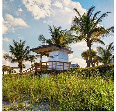 Florida, Boynton Beach, Oceanfront Park, Lifeguard House