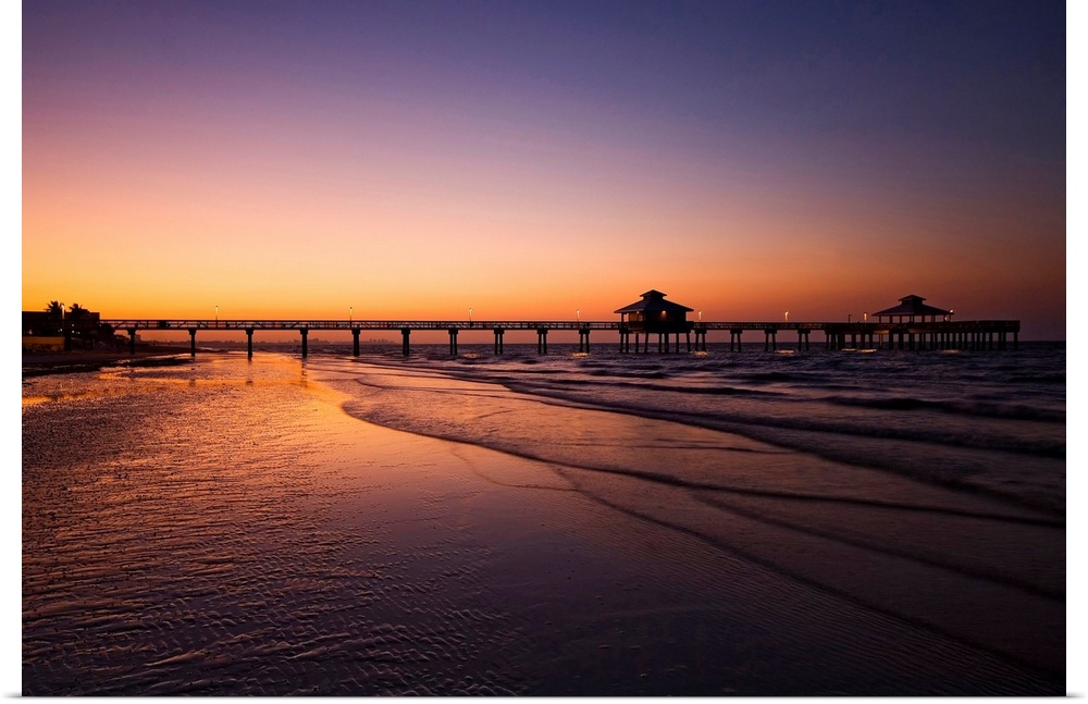 United States, USA, Florida, Fort Myers beach, The pier