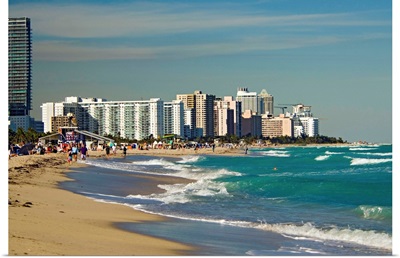 Florida, Miami, Miami Beach, the beach