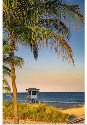 Florida, South Florida, Fort Lauderdale, Las Olas Beach Lifeguard Tower