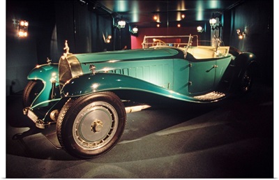 France, Alsace, Musee International de l'Automobile, collection of Bugatti models