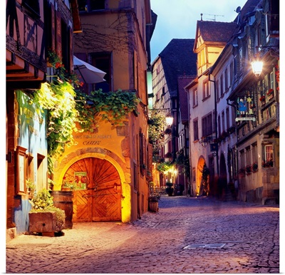 France, Alsace, Riquewihr village
