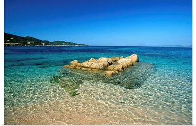 France, Corsica, Bay near Ajaccio