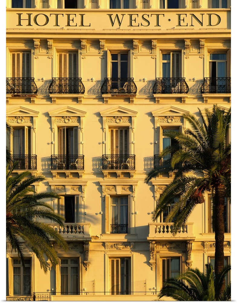 France, Cote d'Azur, West End Hotel