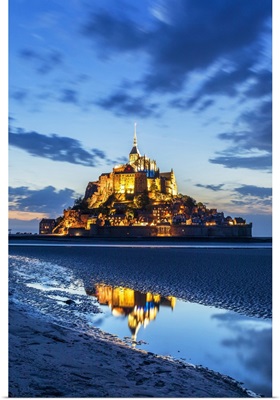 France, Normandy, Medieval Abbey And Sanctuary