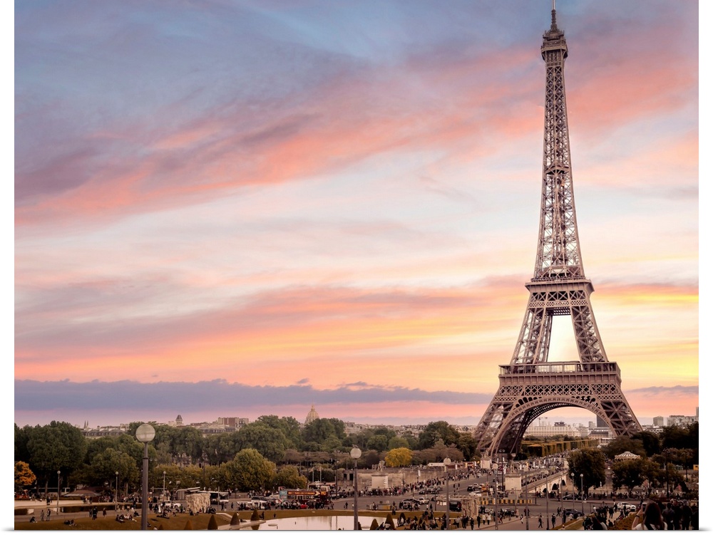 France, Paris, Eiffel Tower.