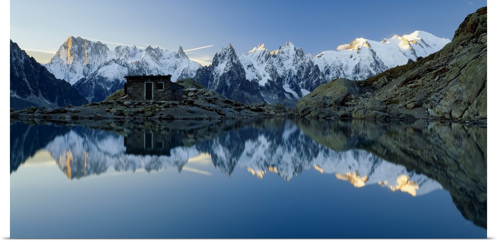 France, Rhone-Alpes, Savoie, Haute Savoie, Mont Blanc, Lac Blanc