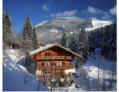 Germany, Bavaria, Spitzingsee ski area